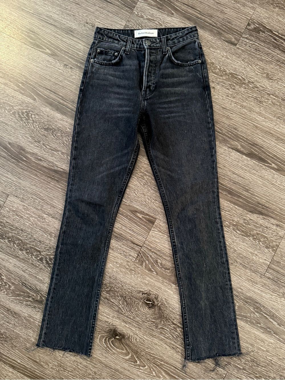 Reformation Black Jeans